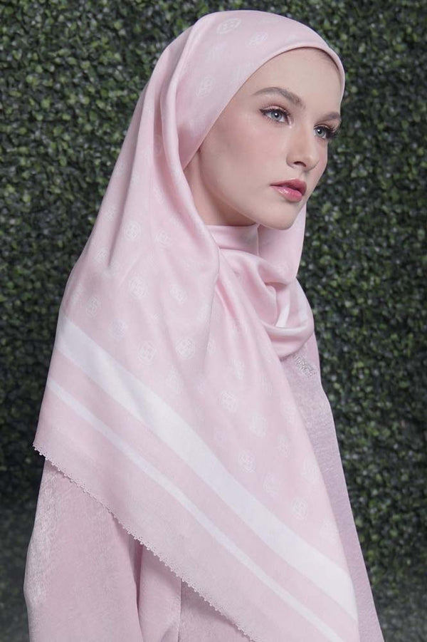 PERFECT PRIVE PINK SCARF