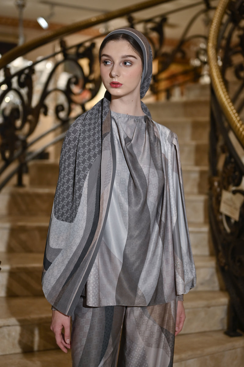 ELITE GREY SHAWL