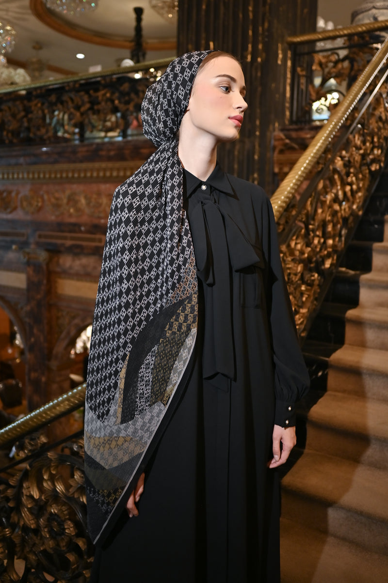 ELITE BLACK SHAWL