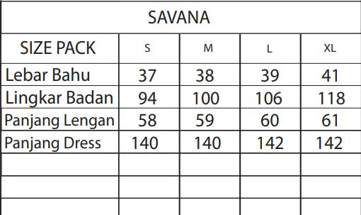 SAVANA DRESS