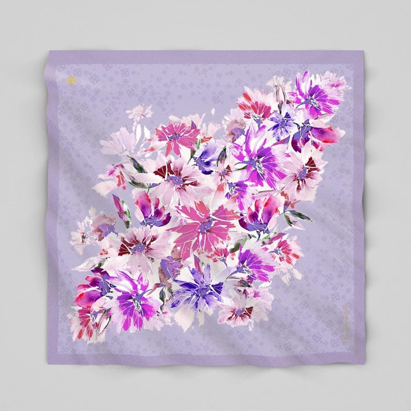 BLOSSOM STORIES LILAC SCARF